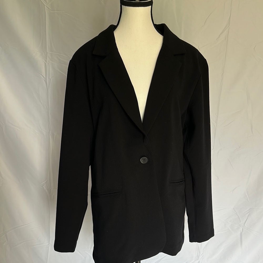 Maurices Black Blazer Tailored Suit Jacket